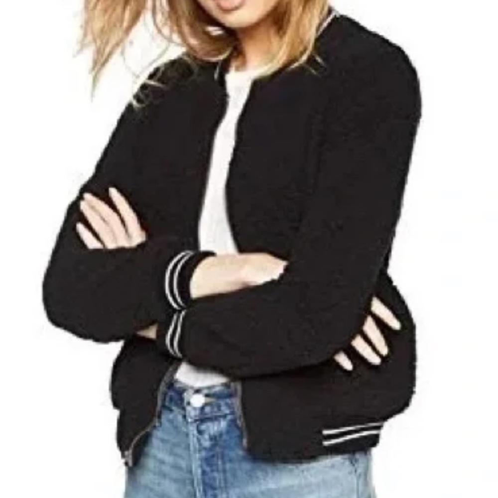 Lucky brand Sherpa bomber jacket size small